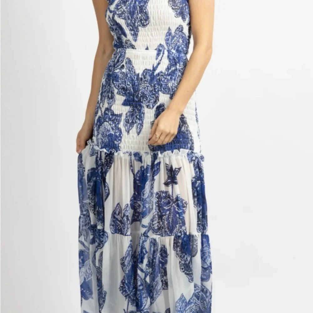 NWT Luxxel floral maxi dress - Picture 3 of 11